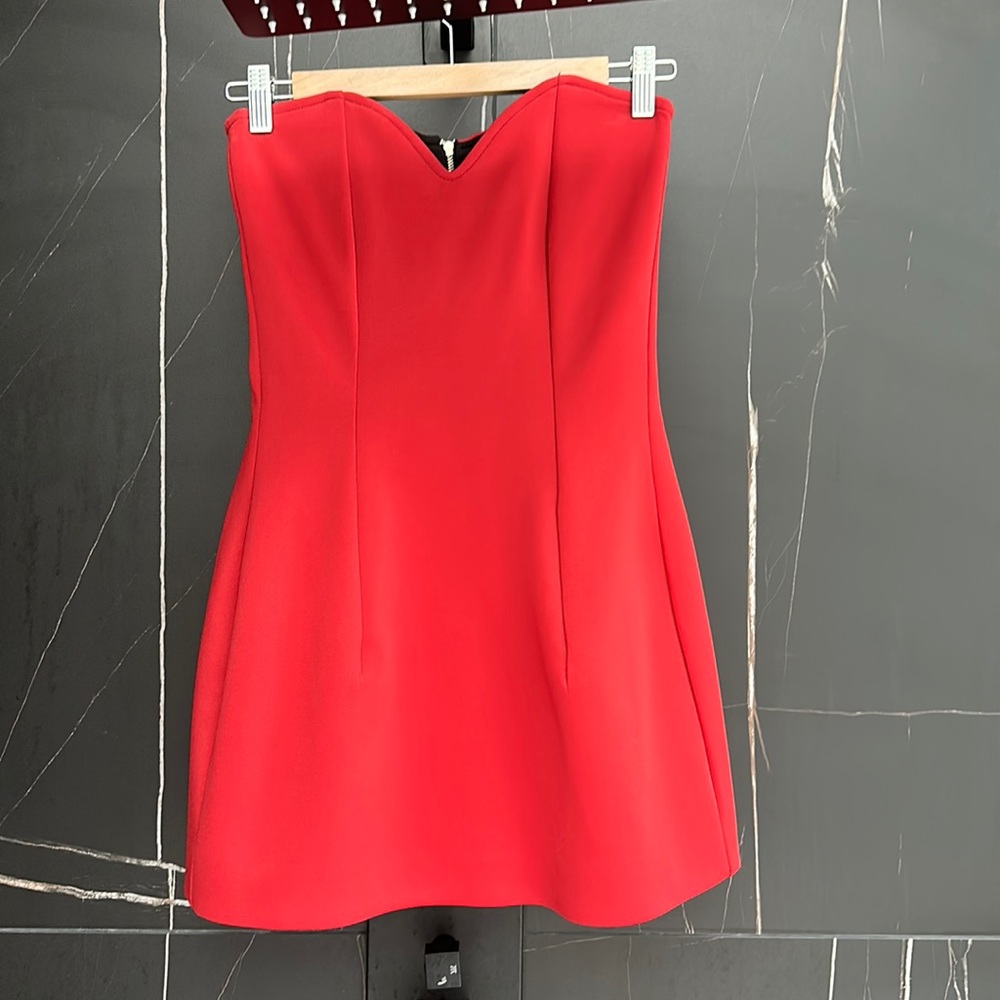 Red  corset dress